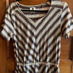 Quiksilver striped skater dress